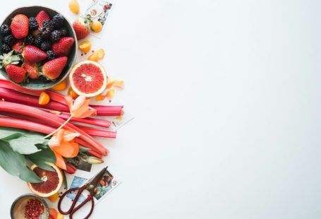 Nutrition - variety of sliced fruits