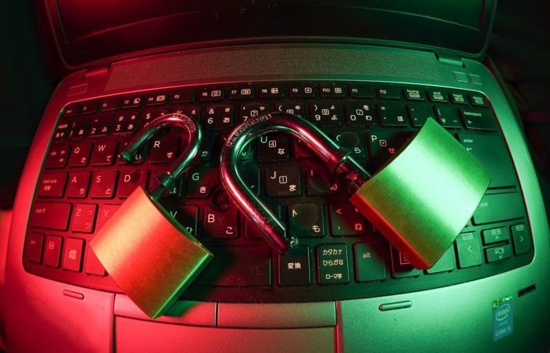 Cyber Threats - black and red steering wheel