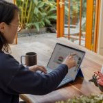 Business - a woman using a laptop