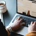 Entrepreneurship - person using macbook pro on black table
