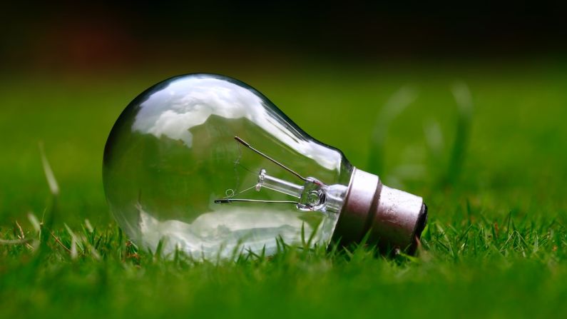 Green Energy - bulb photography