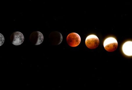 Space Satellite - Phases Of The Moon