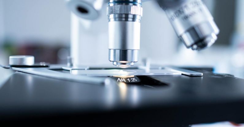 Medical Technology - Shallow Focus Photography of Microscope