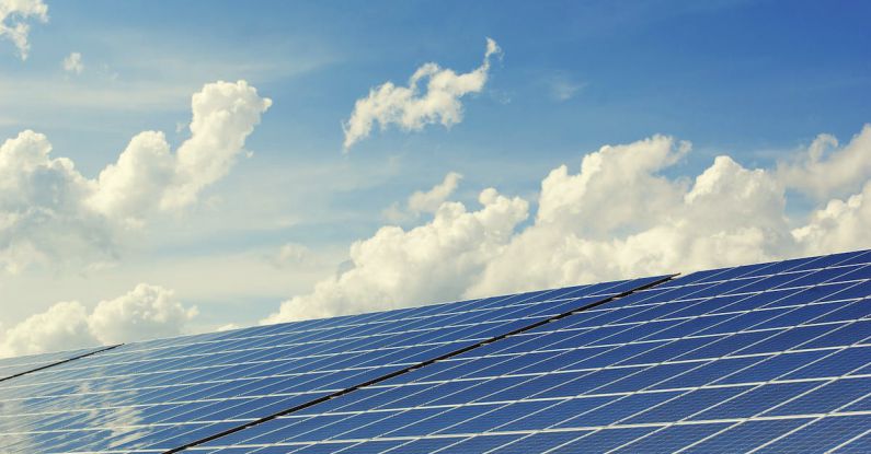 Alternative Energy - Blue Solar Panel Board