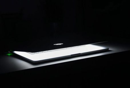 Ecommerce Setup - Photography of Macbook Half Opened on White Wooden Surface